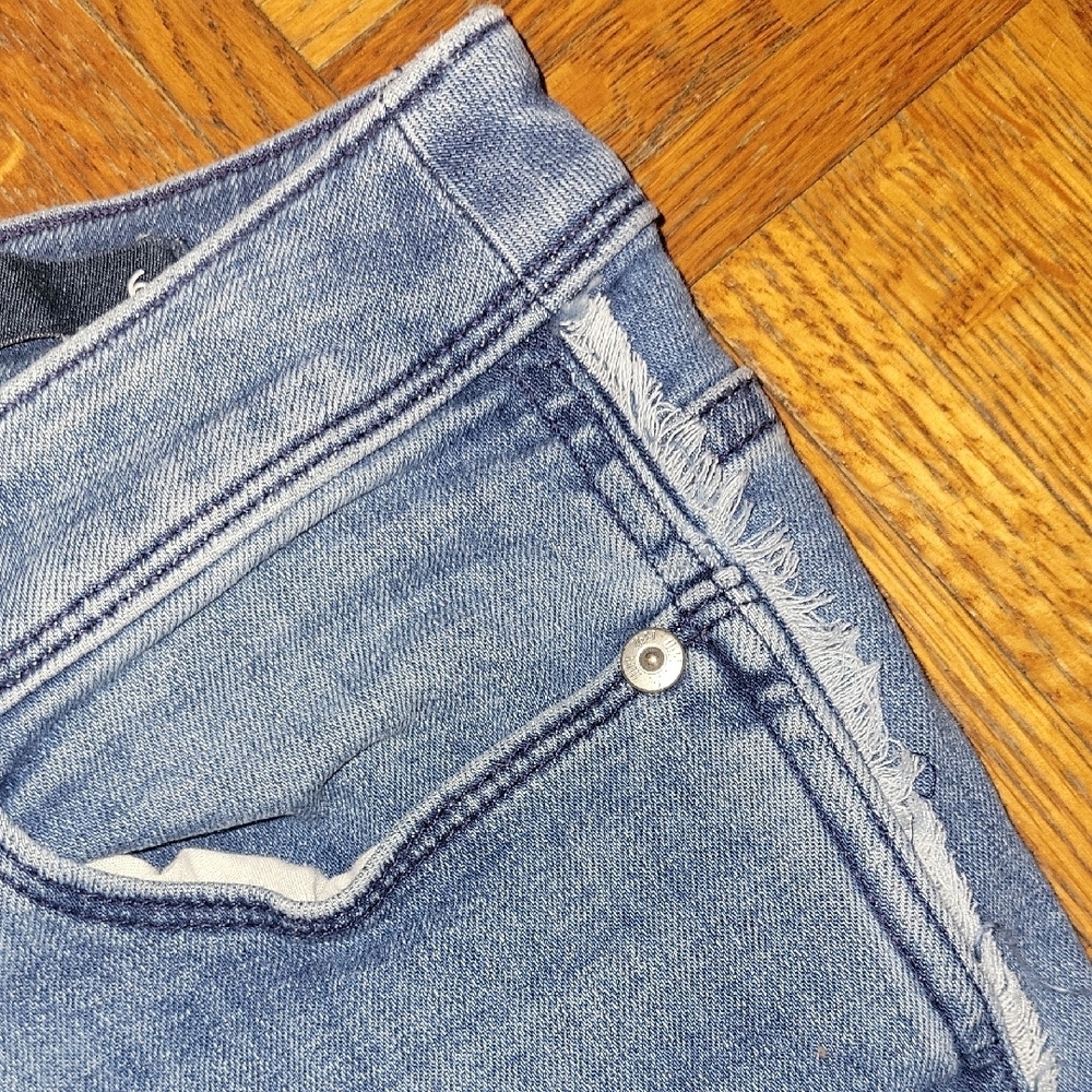 J. Jill High Rise Cropped Denim Jeans Size 6 Petite Cotton Blend Stretch - Picture 7 of 9